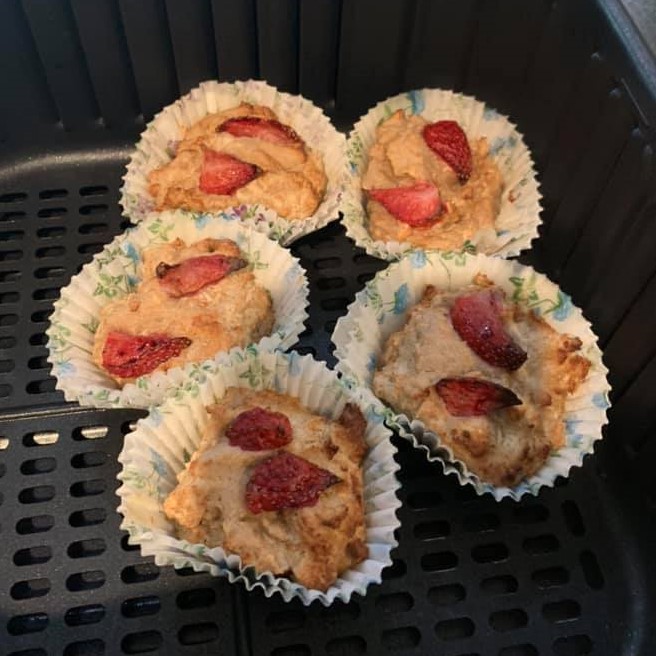 Coconut Muffins With Pomegranate